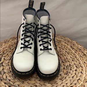 White 1460 W’ Dr Martens